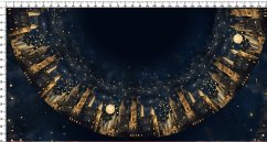 Panel- Polkolová sukňa - Hradby