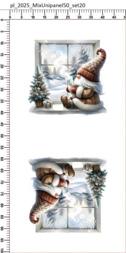 Panel- Taška/Vak Škriatok za oknom