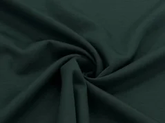 Tencel "máslová" teplákovina TMAVO ZELENÁ
