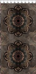 Panel- Taška/Vak Hnedá mandala