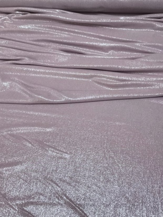 LUREX- spoločenský úplet púdrovo ružový