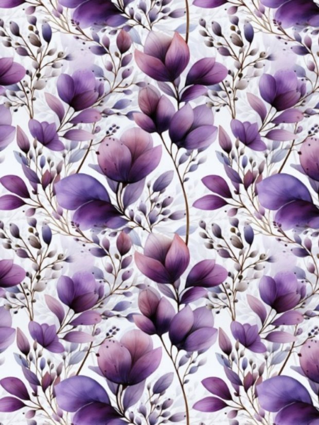 Venezia - Fialové kvety