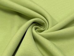 Tencel "máslová" teplákovina SVETLO ZELENÁ