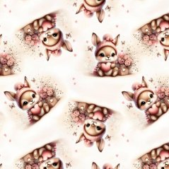 Teplákovina nepočesaná- Zajačik so srdiečkom