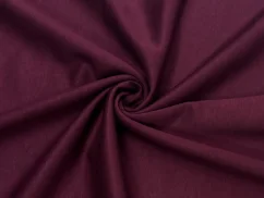 Tencel "máslová" teplákovina BORDÓ