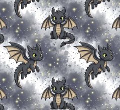 Teplákovina nepočesaná- Tmavě šedý dráček