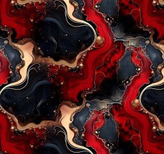 Úplet - Červený mramor