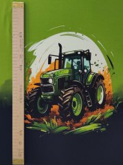 Panel - Úplet- Zelený traktor