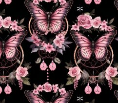 Teplákovina nepočesaná Motýlci a lapače snů