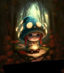 Víla-malá houbička