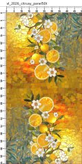 Panel- Taška/Vak Citrusová mozaika