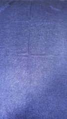 2. jakost - LUREX - společenský úplet modrý - 0,6m