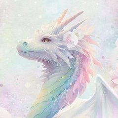 Panel - Teplákovina Krištáľový drak