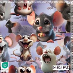 Teplákovina nepočesaná- Myšky