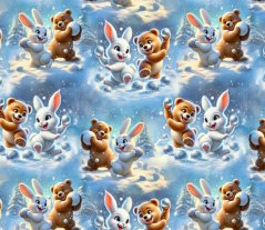 Teplákovina nepočesaná-  Zábava na sněhu