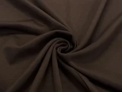 Tencel "máslová" teplákovina HNĚDÁ