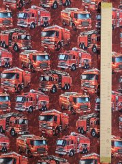 Teplákovina nepočesaná- Hasiči