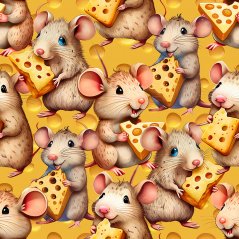 Úplet Myšky so syrom