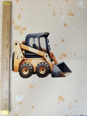 Panel - Teplákovina- Bager na béžovej 50x45