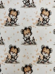 Rebrovaný úplet - Tigrík na parkovisku