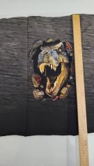 2. akosť - Panel - Teplákovina Dinosaurus 60x180