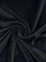 Velúr super soft - Čierny