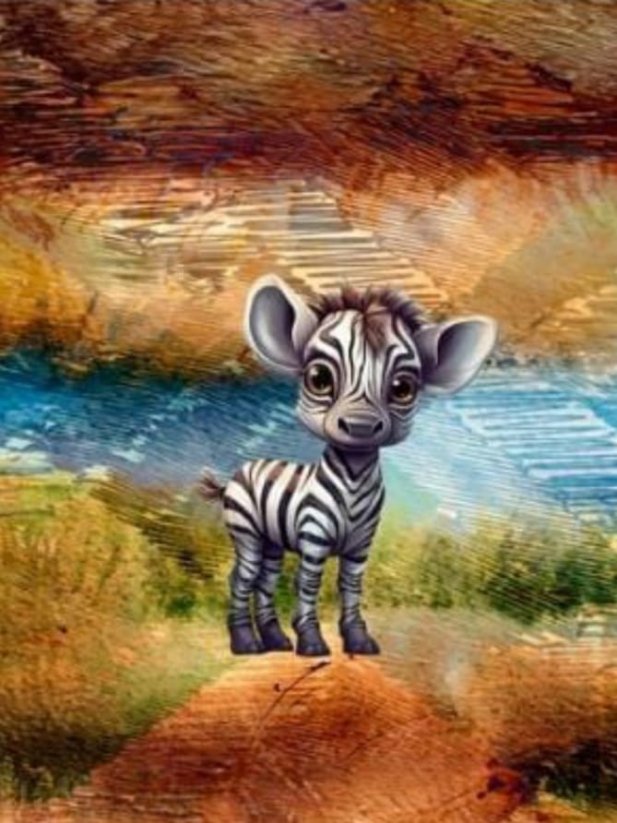 Safari zvieratká - zebra