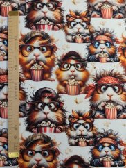 Teplákovina nepočesaná- Křečci s popcornem