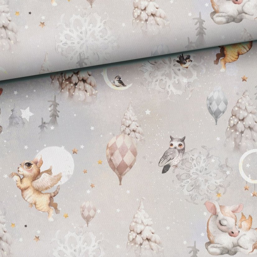 Teplákovina nepočesaná Gotická zima