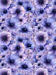 Venezia - Fialové kvety a puky