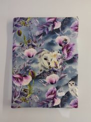 2. jakost - Úplet Sovy a květy - 1,2m