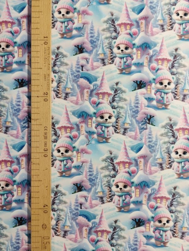 Softshell zimné - Zimné medvede