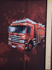 Panel - Teplákovina - Hasiči 50x45