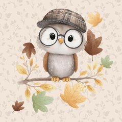 Panel - Teplákovina Múdra sova