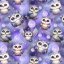 Softshell zimné - Sovy na fialovej