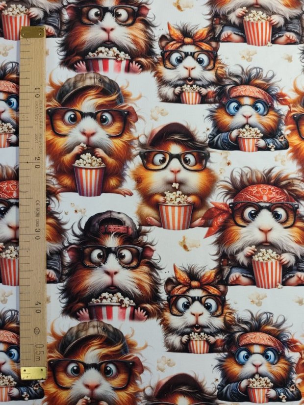 Teplákovina nepočesaná- Křečci s popcornem