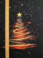 Panel- Teplákovina - Zlatý stromček 80x60