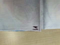 2. akosť - Teplákovina nepočesaná Farebný abstrakt- 0,5m