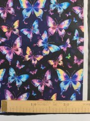 2. akosť - Softshell zimné Farebné motýliky - 0,45m