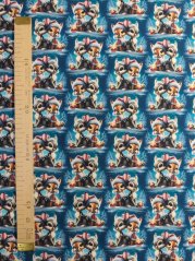 Softshell zimné - Vianočné koloušce