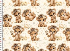 Teplákovina nepočesaná- Medvedíci so zmrzlinou