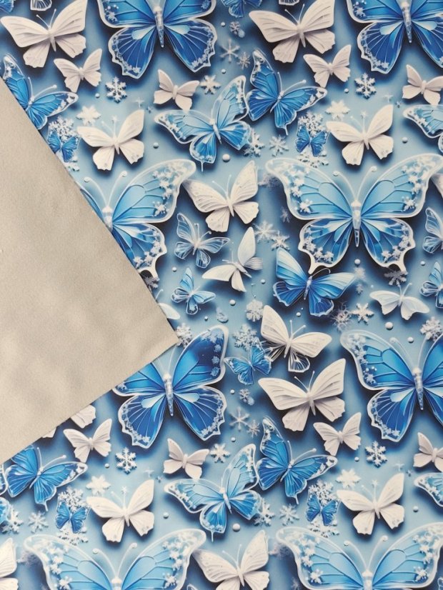 Softshell zimné - Zimné motýliky