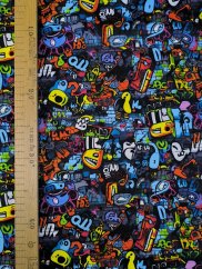 Softshell s baránkom- Graffiti