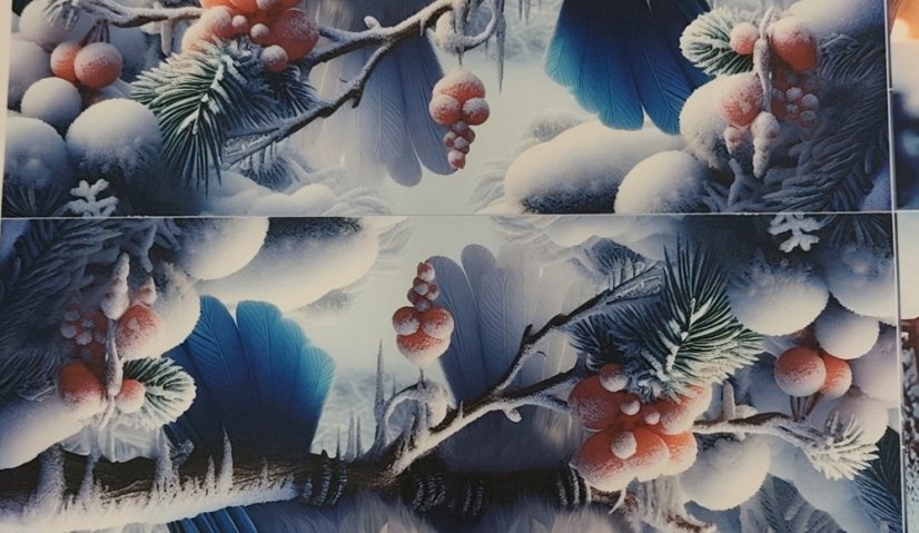 2. jakost - Panel- Taška/vak Ptáčci v zimě