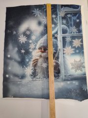 2. akosť - Panel - Teplákovina Škriatok pri okne 80x60