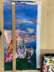 2. jakost - Panel - Úplet --Prinzezna a poníci 75x150