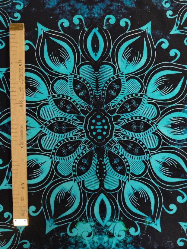 Úplet - Velké tyrkysové mandaly