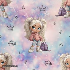 Teplákovina nepočesaná- Blondínka