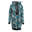 Dámské mikinošaty 3D zelení motýlci