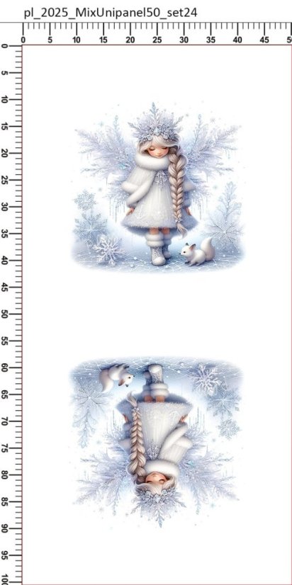 Panel- Taška/Vak Snehová princezná